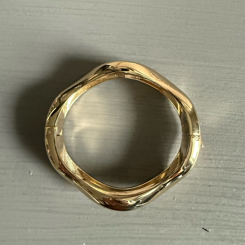 J.Crew Gold-Tone Bangle Bracelet